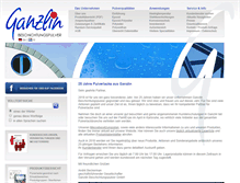Tablet Screenshot of ganzlin.com